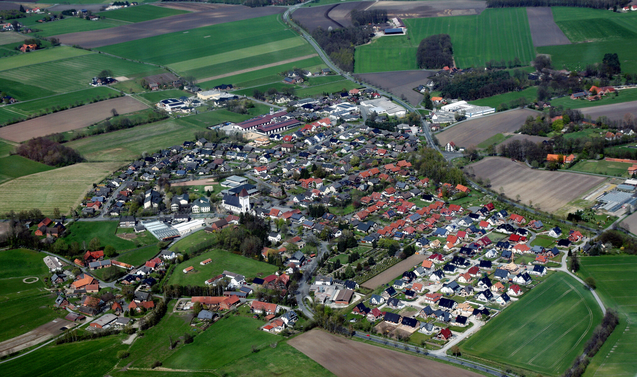 Luftbild von Ostenland